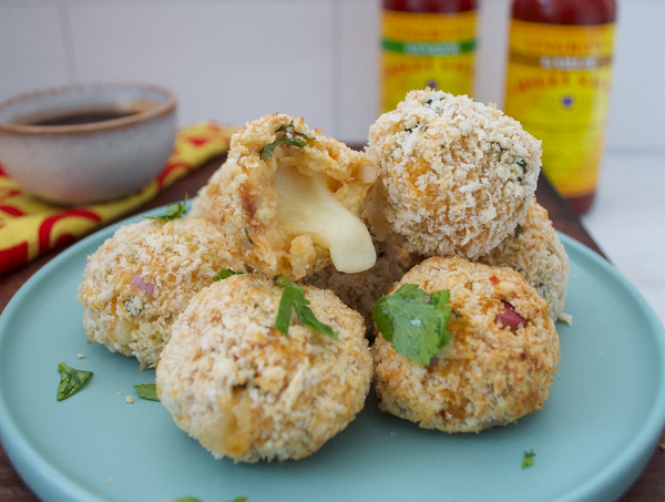 Zaleha's Stuffed Tofu Lollipops