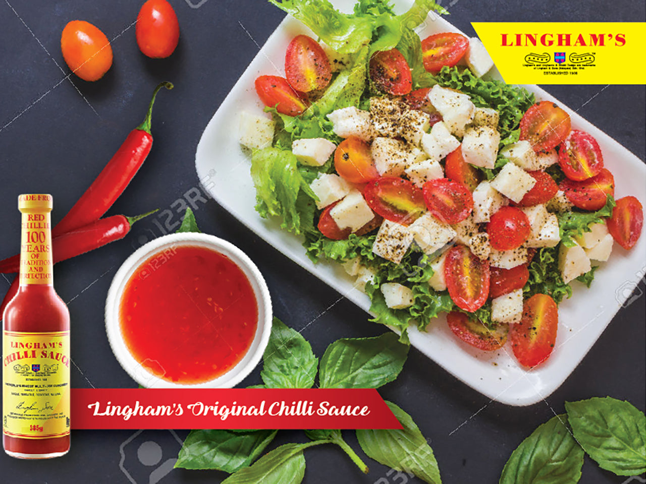 Lingham’s Spicy Peanut Butter Salad Dressing