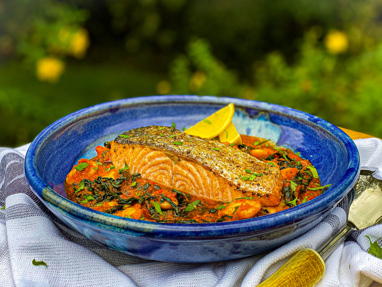 Zarina’s Crispy Skin Salmon