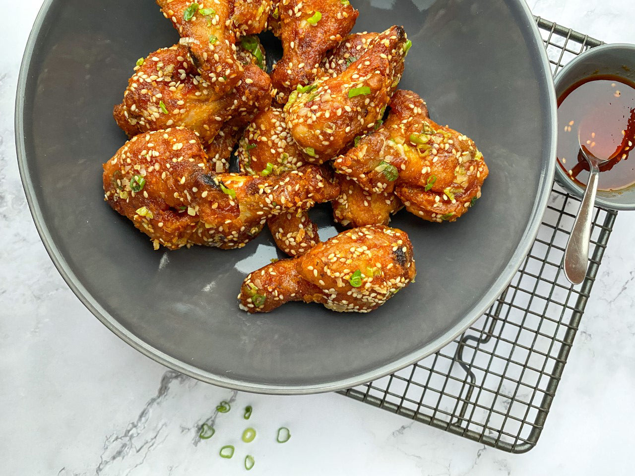 Amardeep’s Chilli Sesame Sticky Wings